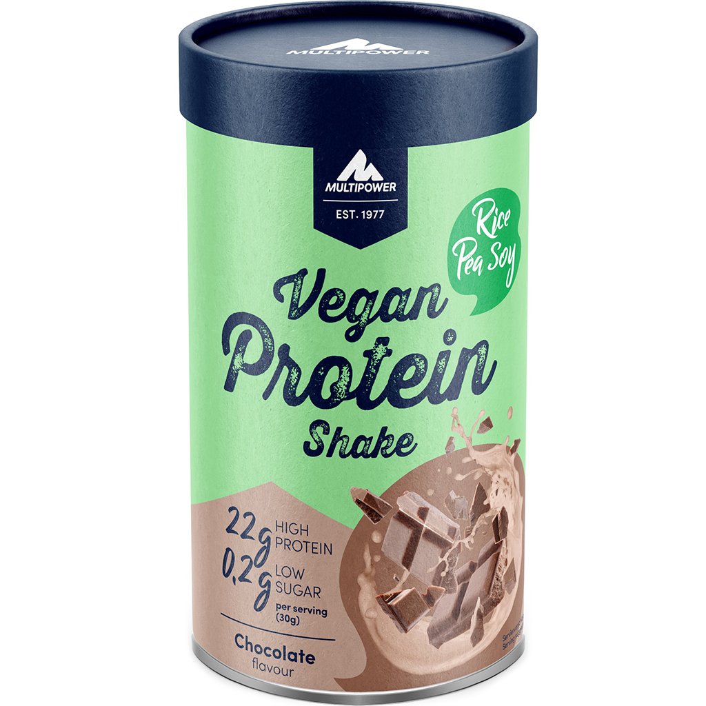 Multipower Vegan Protein Shake Chocolate 420g MHD:30.6.26