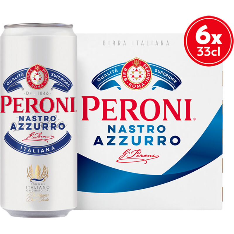 Peroni Nastro Azzurro 6-pack