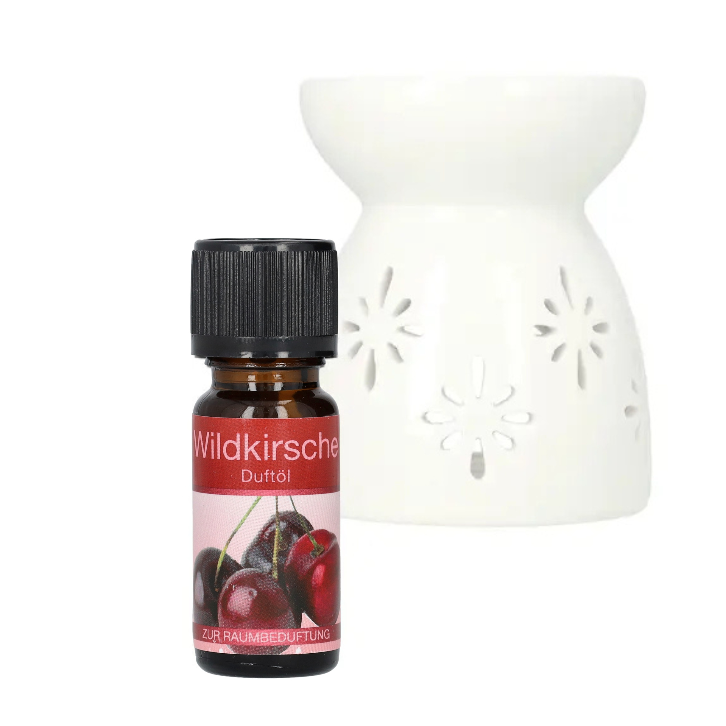 (10ml) Raum Duftöl Aroma Öl für Diffuser / Duftlampen / Duftsteine (64292) - Wildkirsche