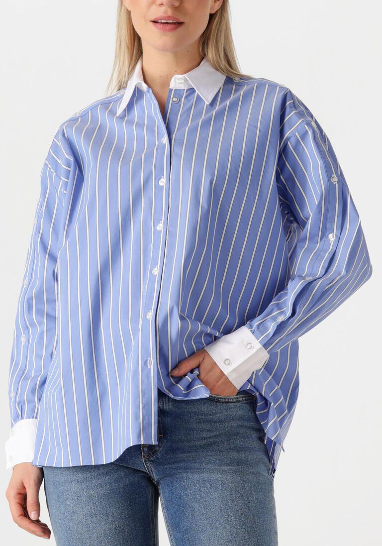 witte dante6 blouses dandy pinstripe shirt