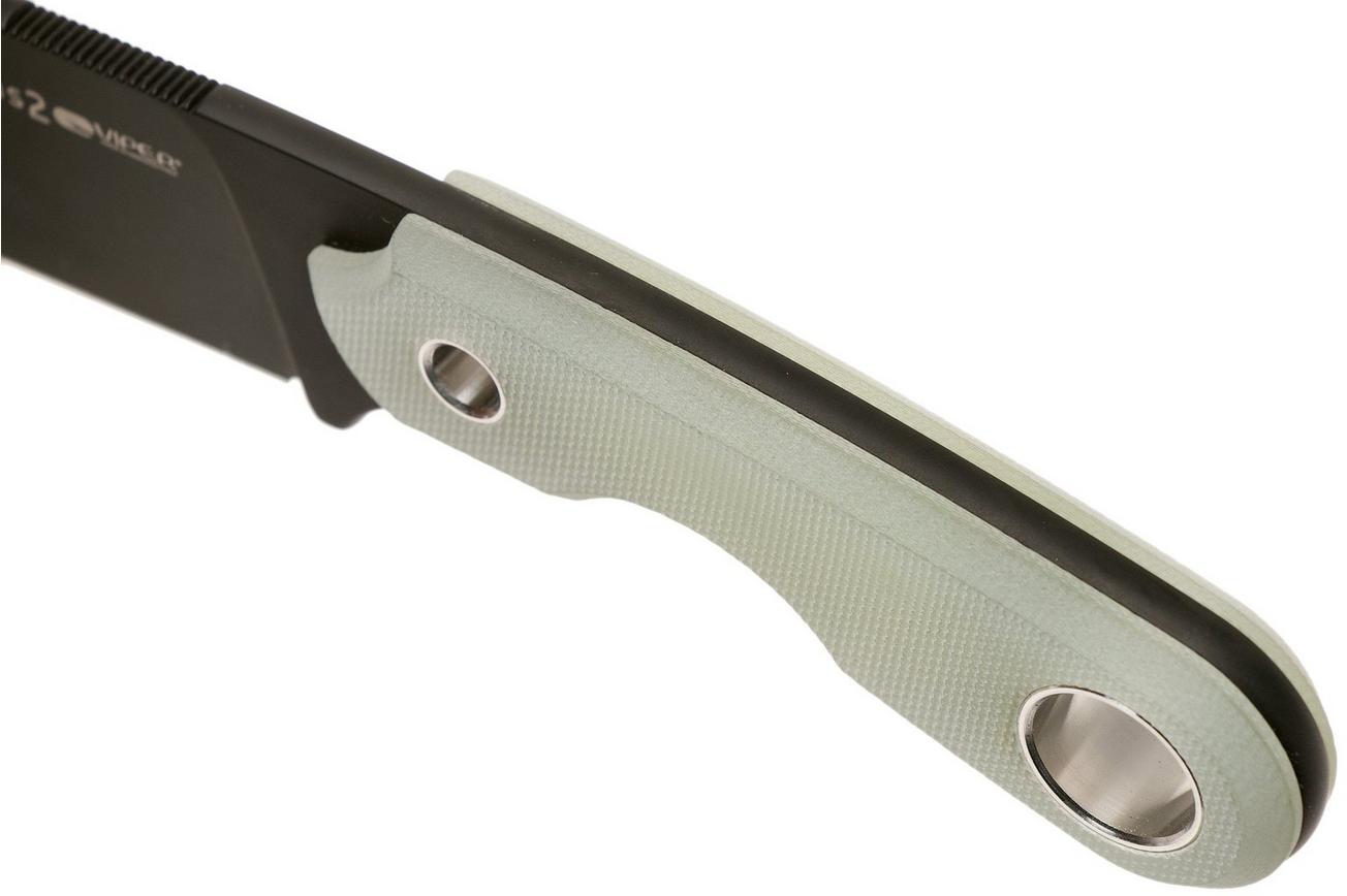 Viper Berus 2 VT4014DGJ M390 PVD Black, Natural G10 vaststaand mes, Rumici design