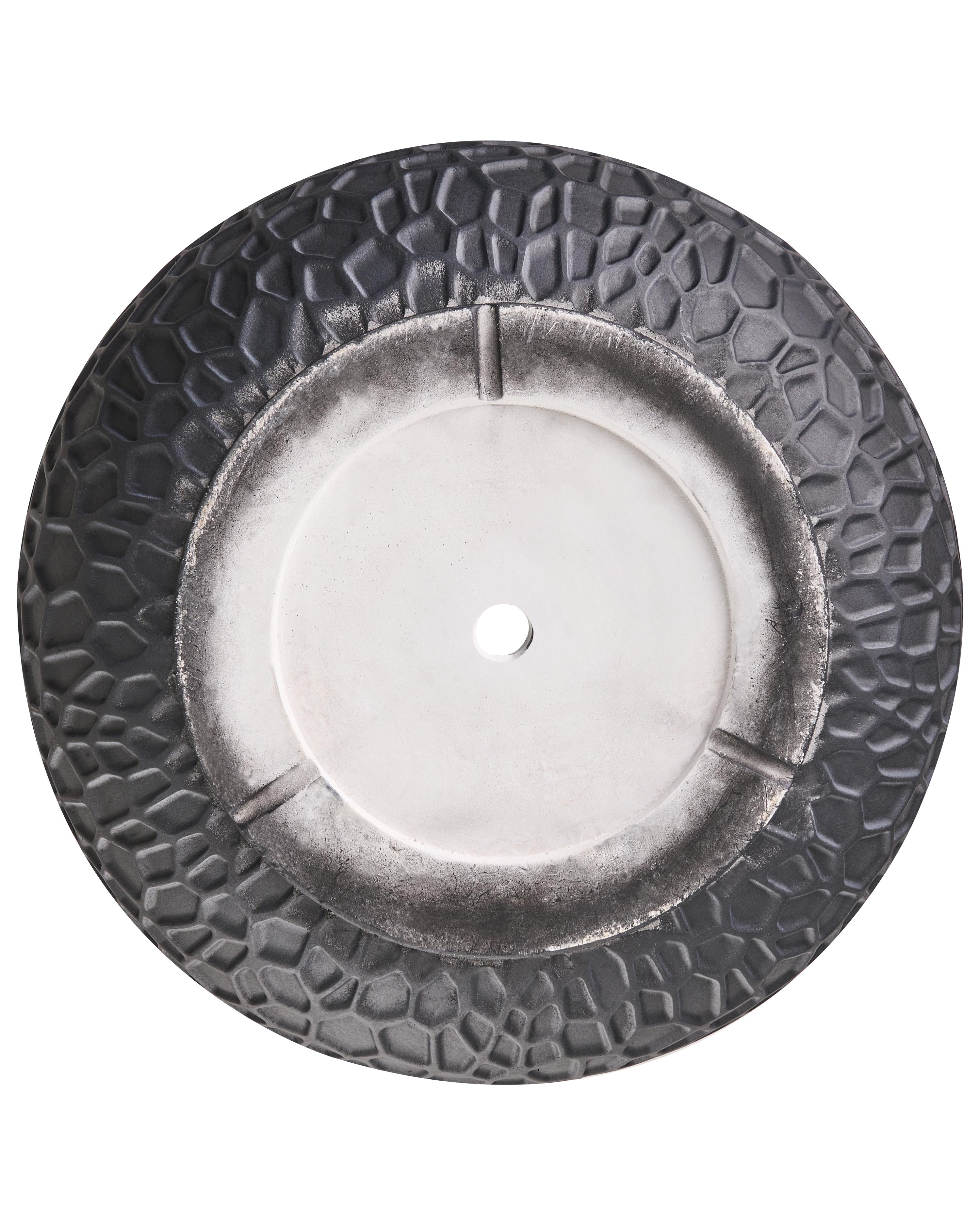 Bloempot QIYUN 41 cm Zwart