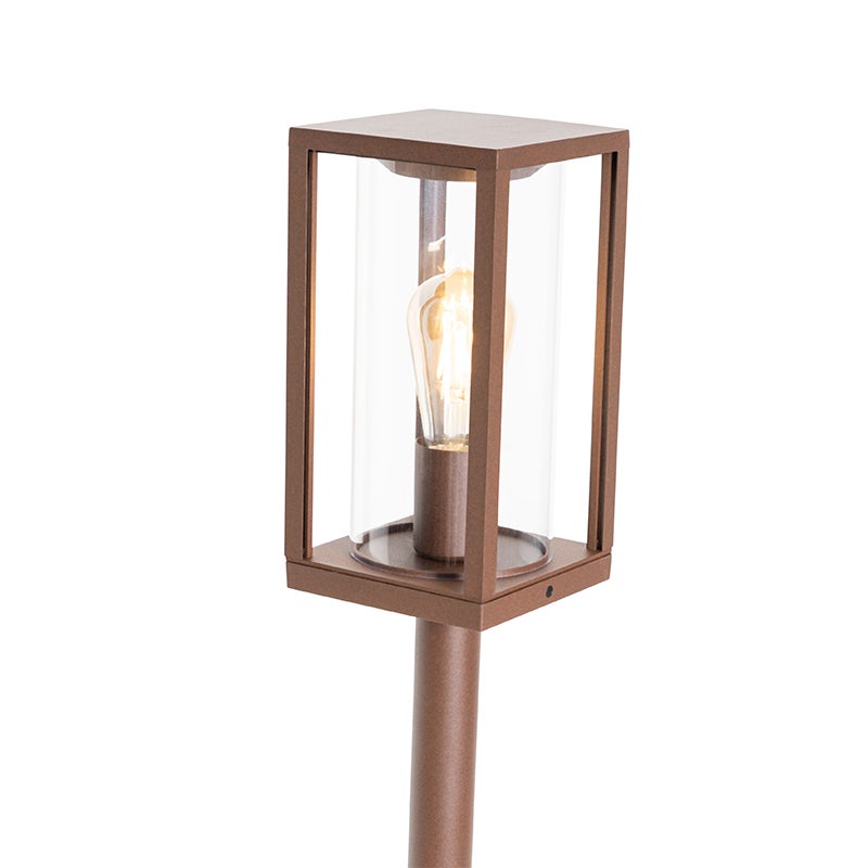 Industriële buitenlantaarn, roestbruin, 100 cm, IP44 - Charlois