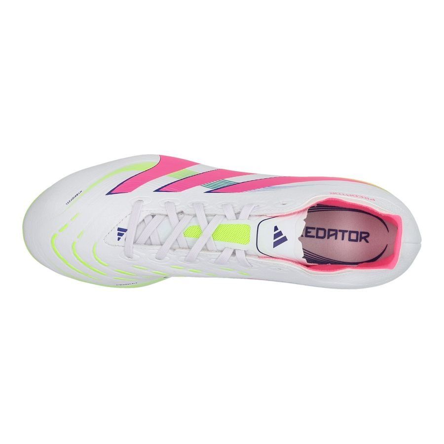 adidas Predator League FG/AG Celestial Victory - Blanc/Lucid Pink/Lucid Lemon