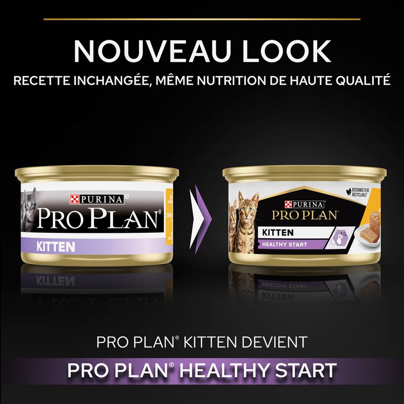 PURINA PRO PLAN Kitten Healthy Start, poulet