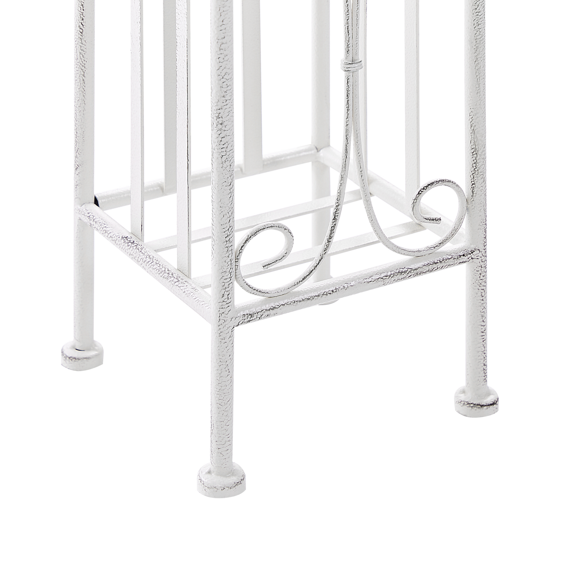 Beliani - BRISA  - Toiletpapierhouder - Wit - IJzer