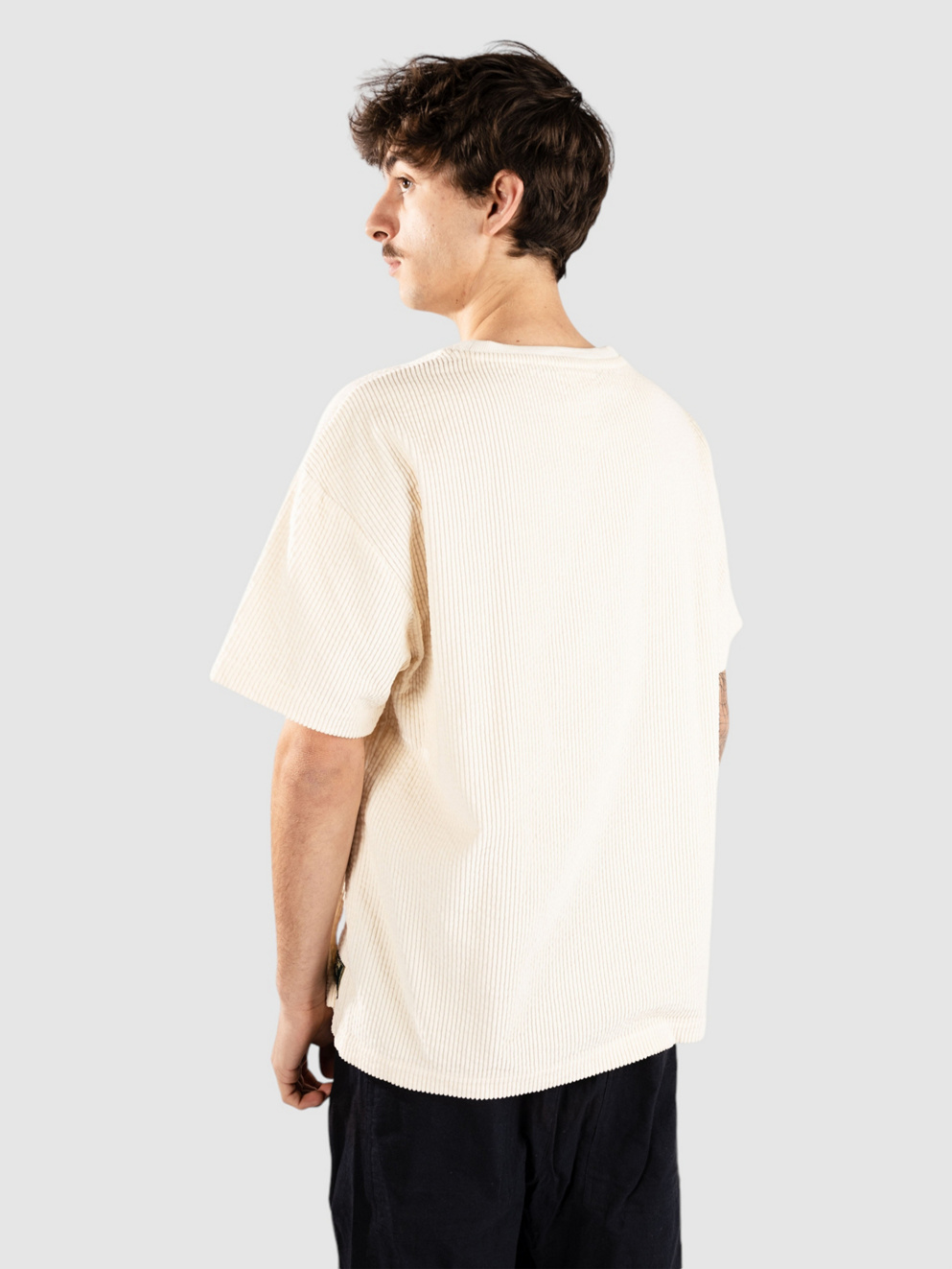 Anerkjendt Akvillads Corduroy T-Shirt tofu