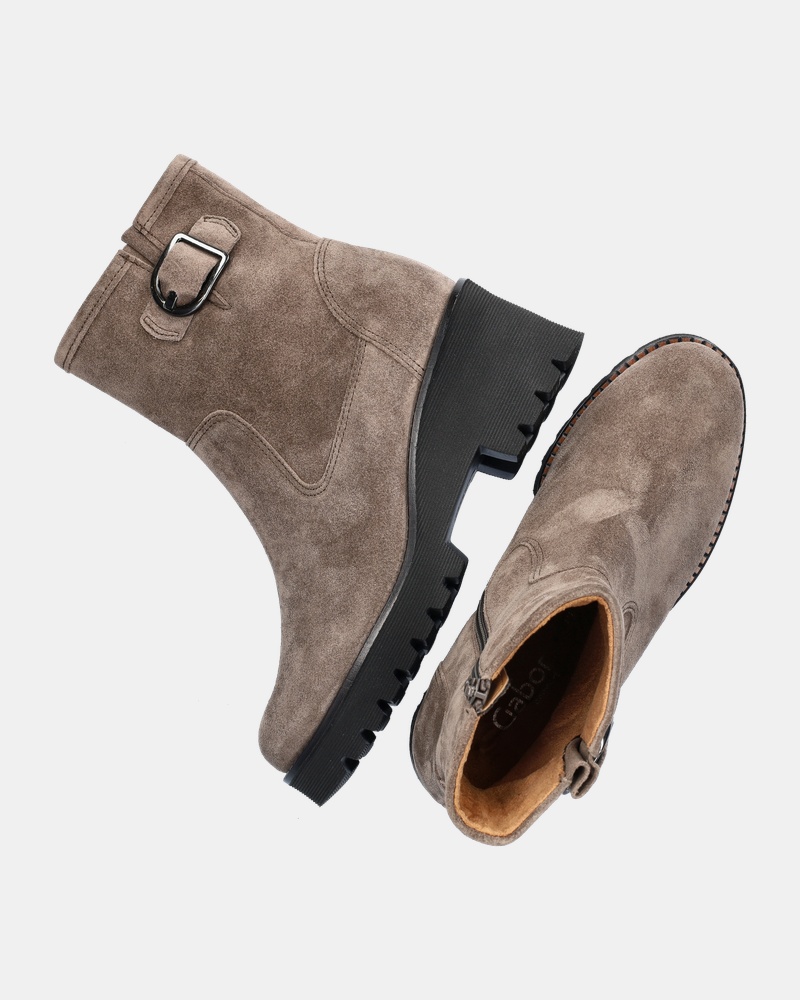 Gabor Rits- & gesloten boots  - bruin