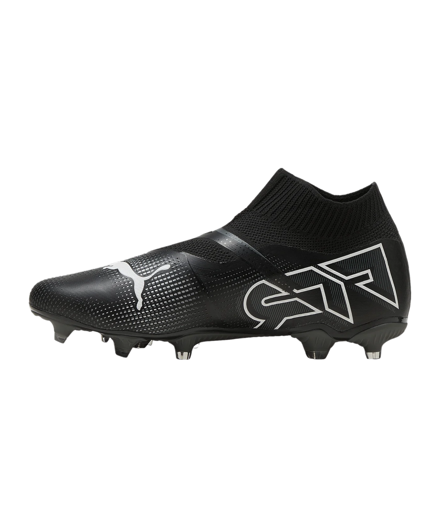 PUMA FUTURE 7 Match+ LL FG/AG Eclipse Schwarz Weiss F02