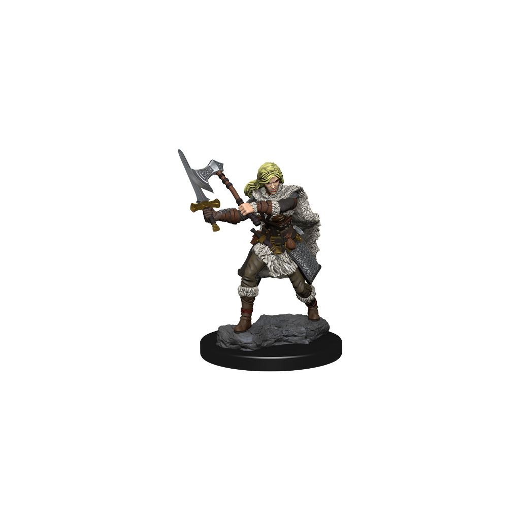 D&D Icons of the Realms Premium Figures - Human Female Barbarian