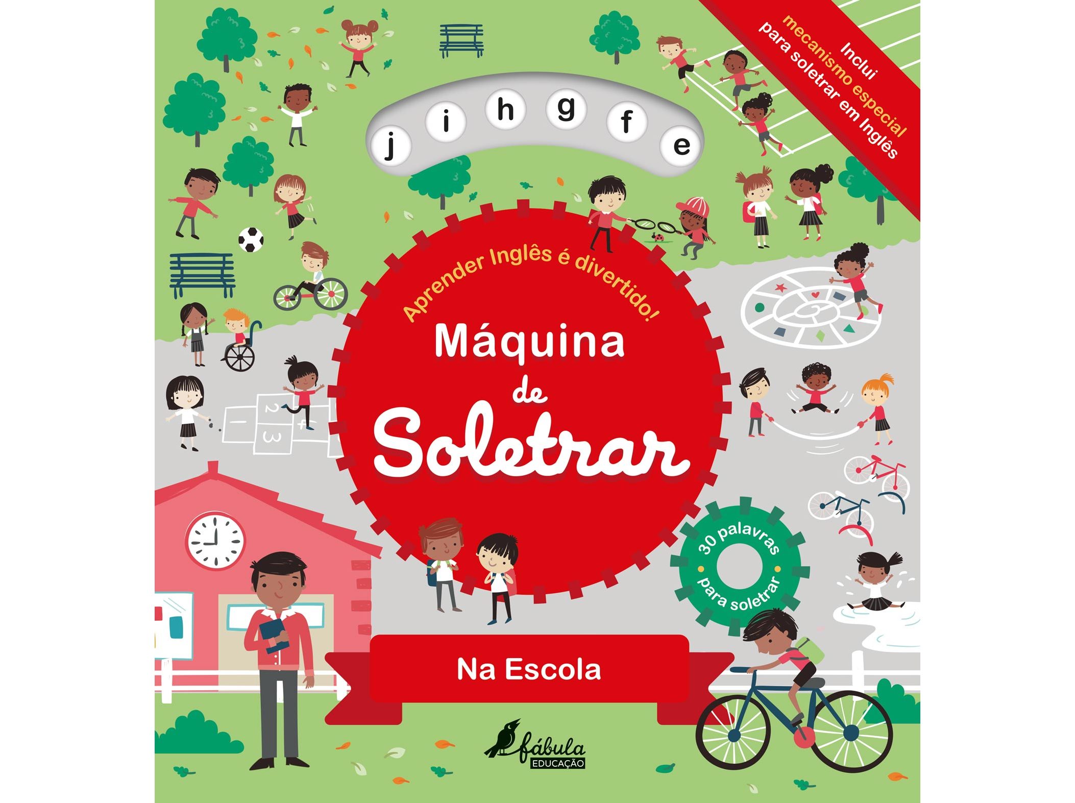 LIVRO MÁQUINA DE SOLETRAR: NA ESCOLA