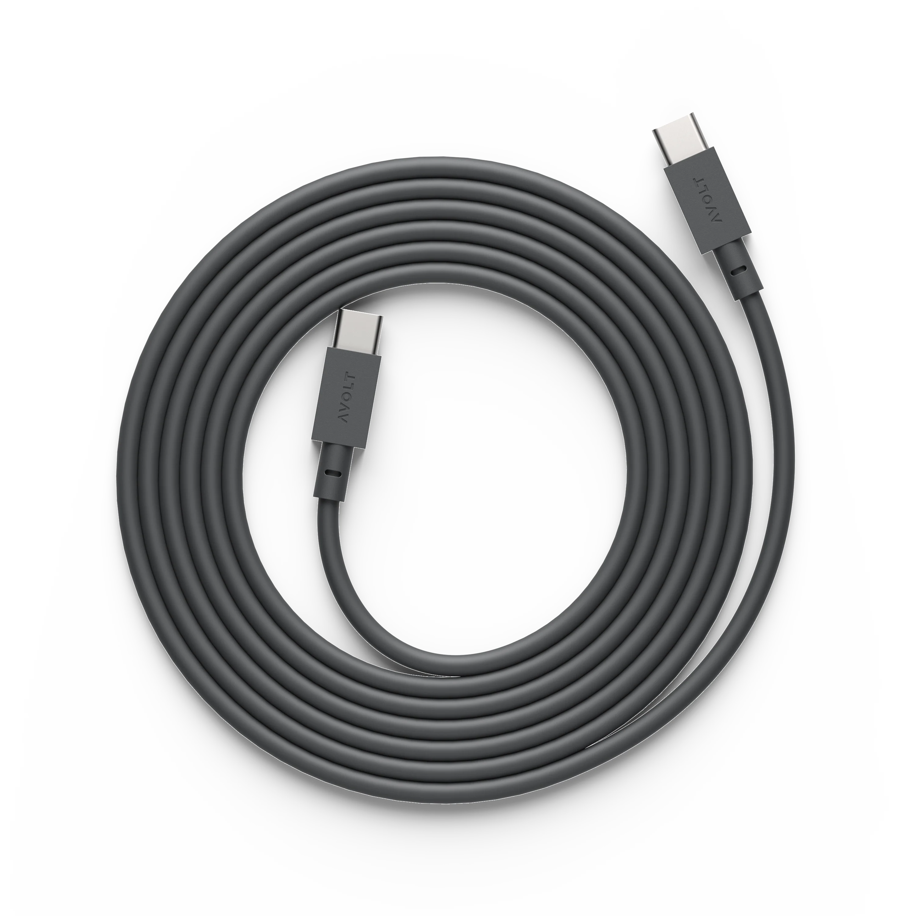 AVOLT  Kabel 1, USB-C til USB-C opladningskabel - Sort