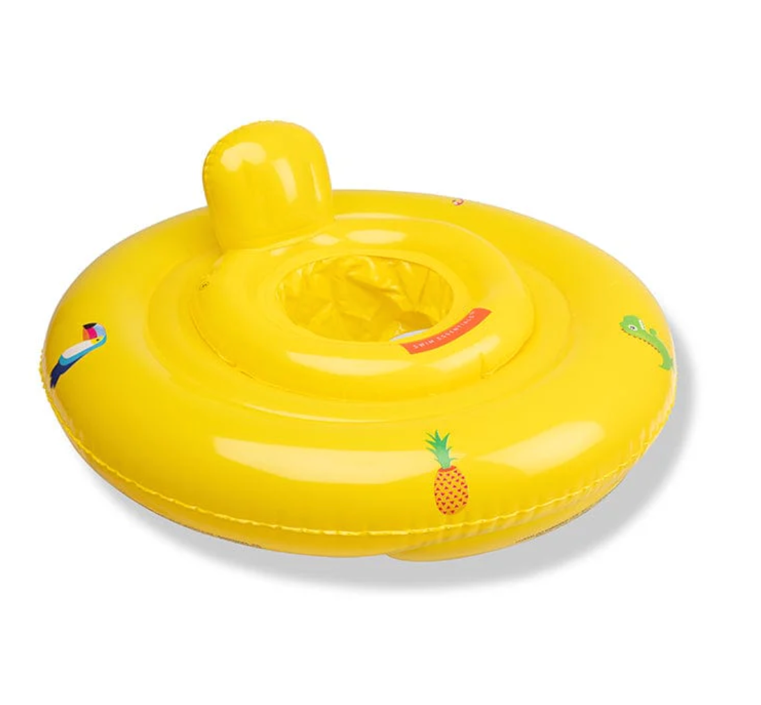 Swim Essentials Swim Essentials Baby Float Golden Safari 0-1 jaar