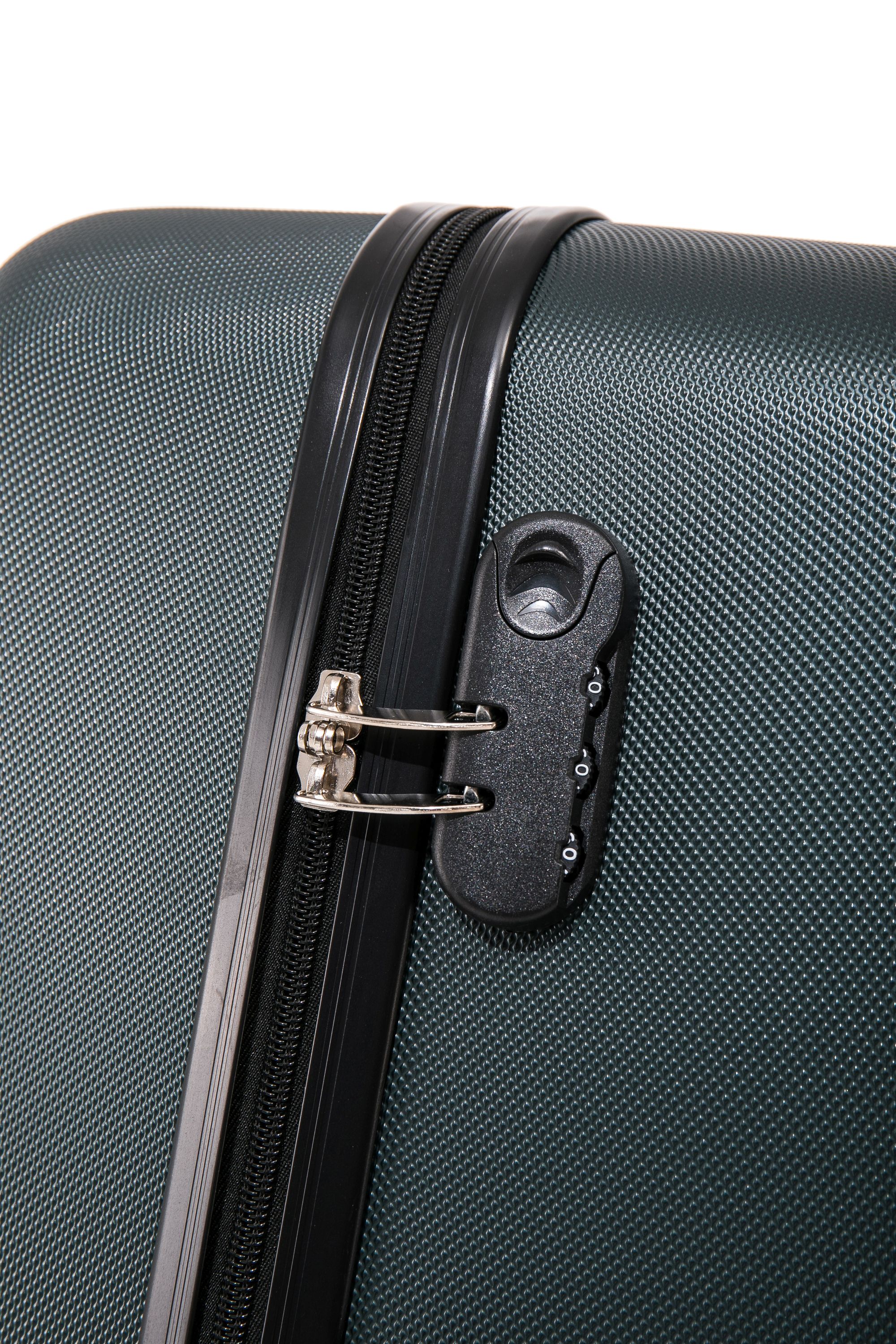 Reisekoffer Hartschalenkoffer AMY 5er Set smaragd