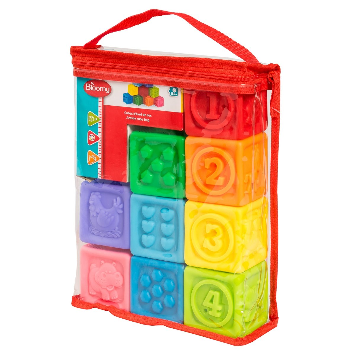 Sac Souple 9 Cubes d'éveil