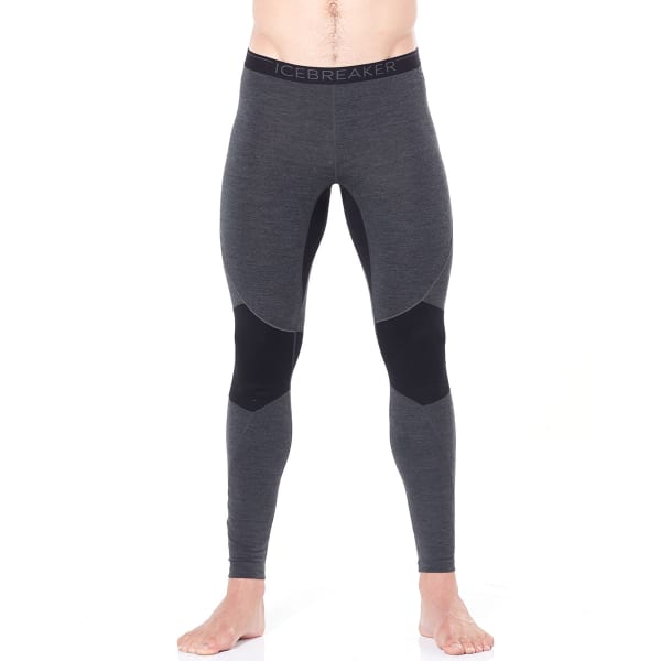 Collant thermique ICEBREAKER MENS 260 ZONE LEGGINGS JET HEATHER/BLACK