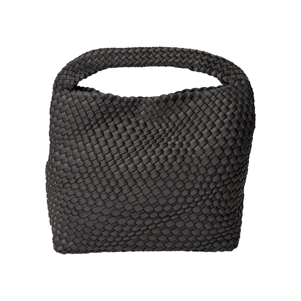 Bahne Accessories  Flettet taske - grå