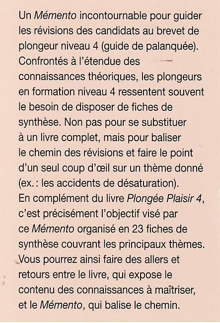 GAP - MEMENTO NIVEAU 4