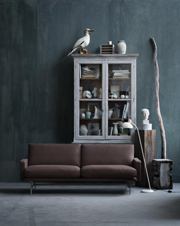 Fritz Hansen Lissoni 2-zits bank Christianshavn Orange/Red 1131