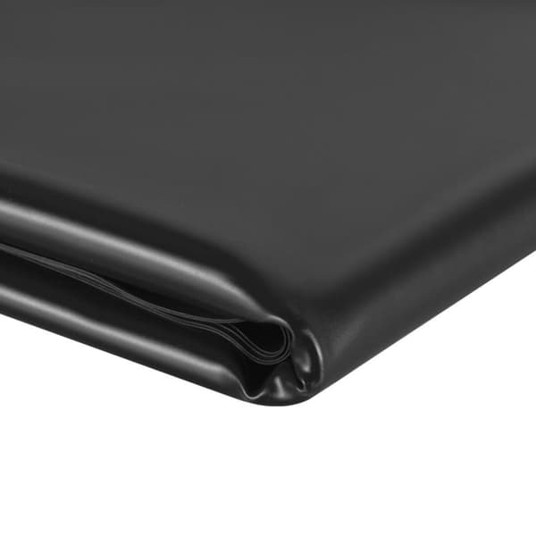 vidaXL Damduk svart 1x6 m PVC 0,5 mm