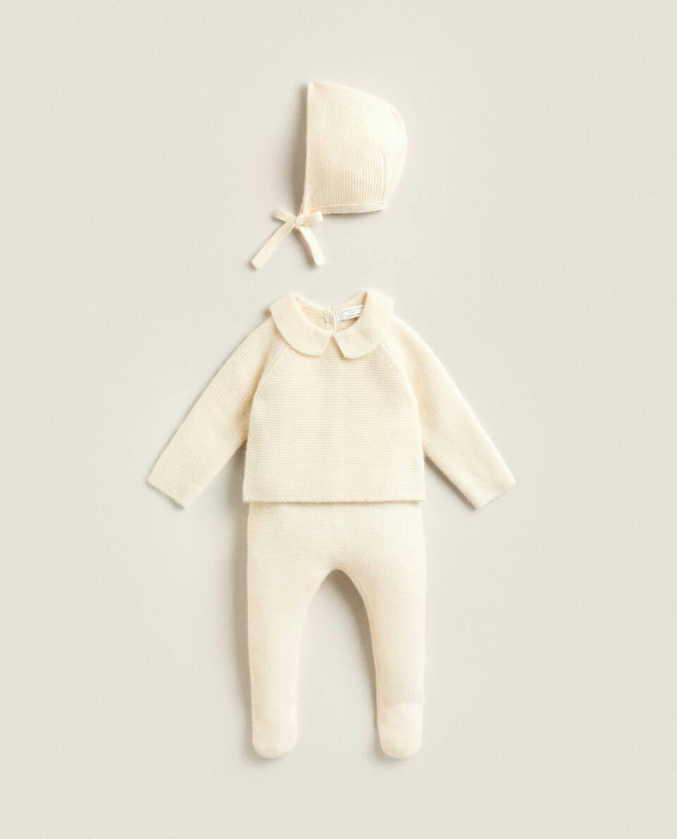 SUÉTER DE CASHMERE PARA BEBÊ