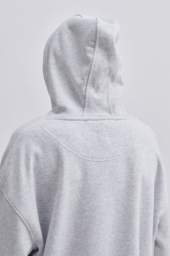 Second Female Abadell Sweat Hoodie Light grey melange