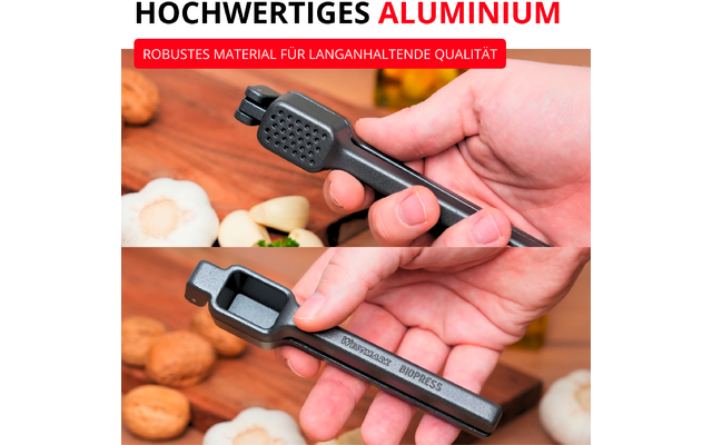 Westmark Biopress Knoblauchpresse Black Edition