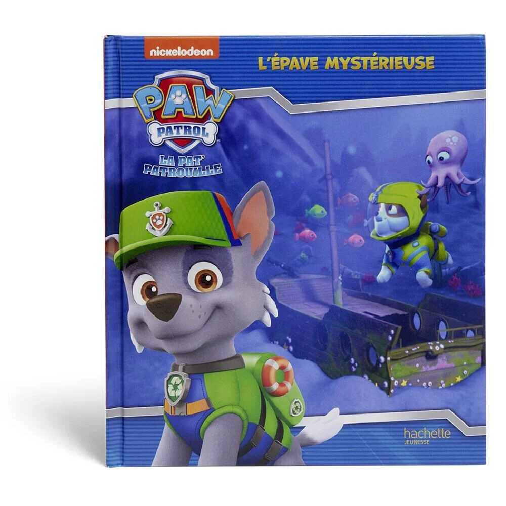 Livre Pat' Patrouille - L'épave mystérieuse, Hachette jeunesse