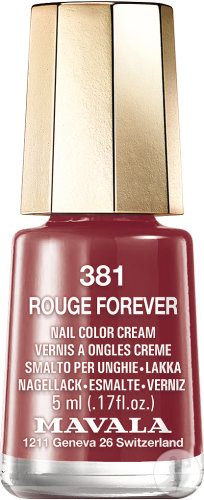 Mavala Vernis À Ongles Crème 381 Rouge Forever 5ml