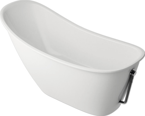 Ovaal bad Marci 73 x 159,5 cm wit glad 625210161103