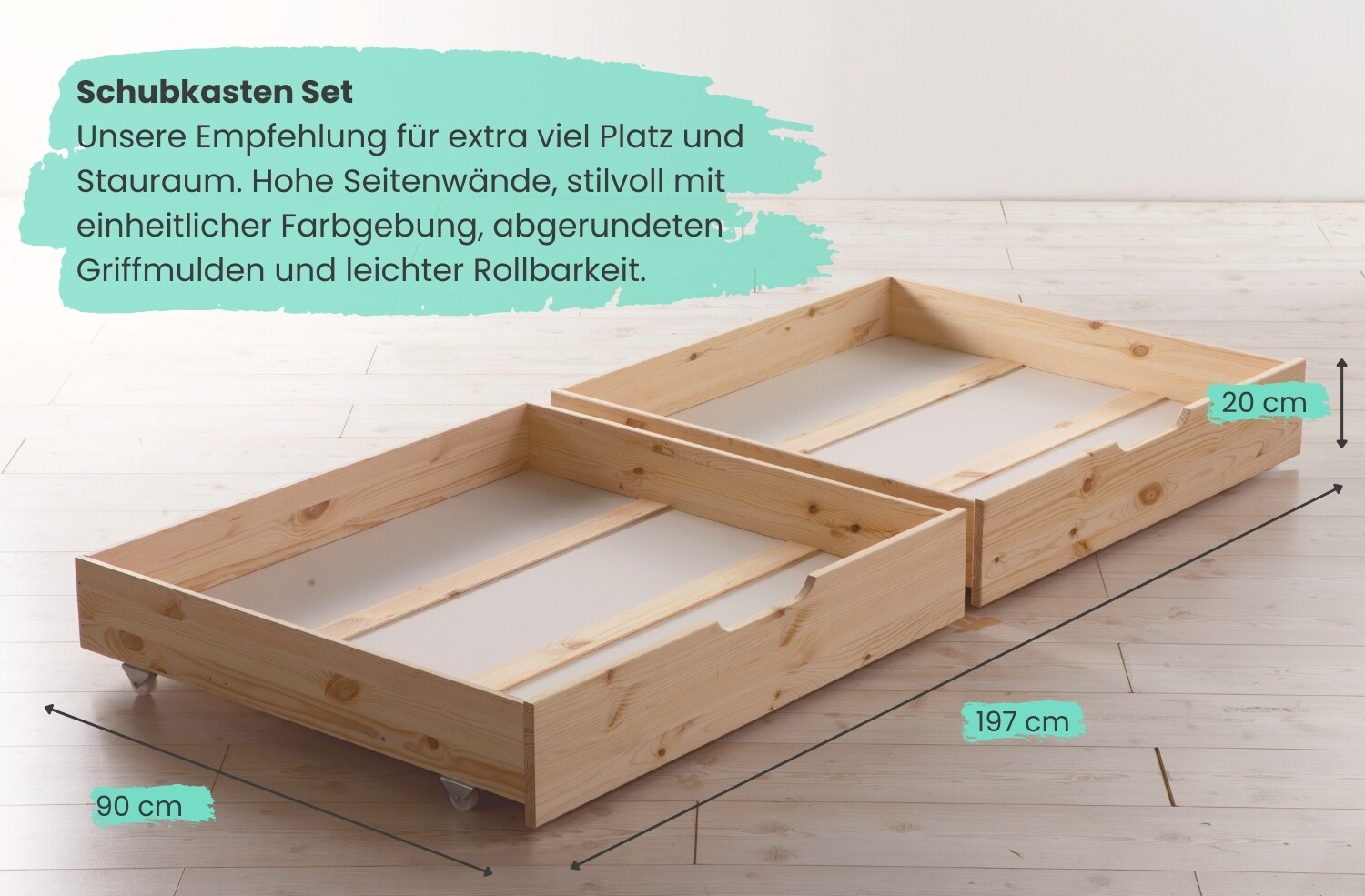 TiCAA Kinderbett Hausbett 