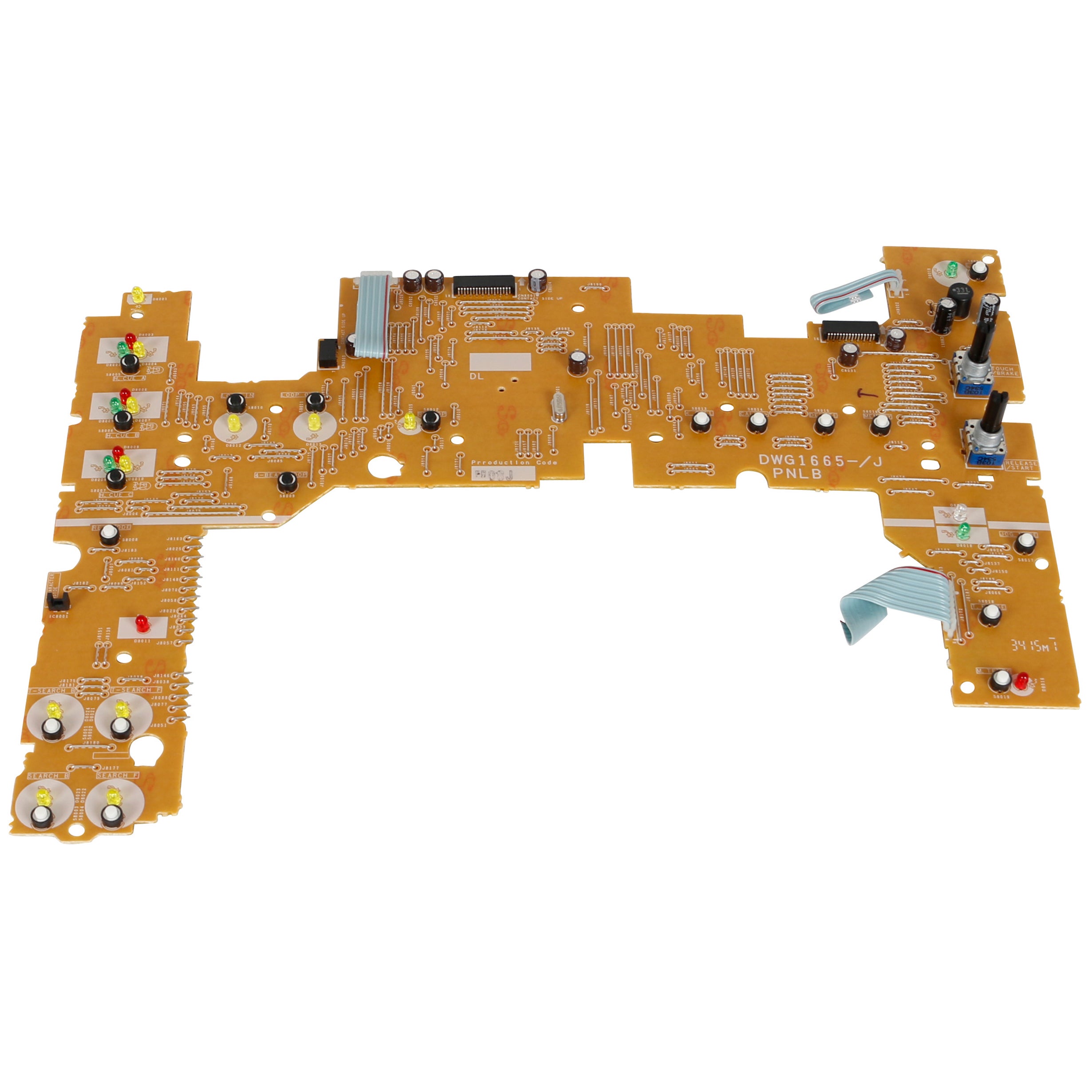 Pioneer spareparts DWG1665 PNLB assembly voor CDJ-2000