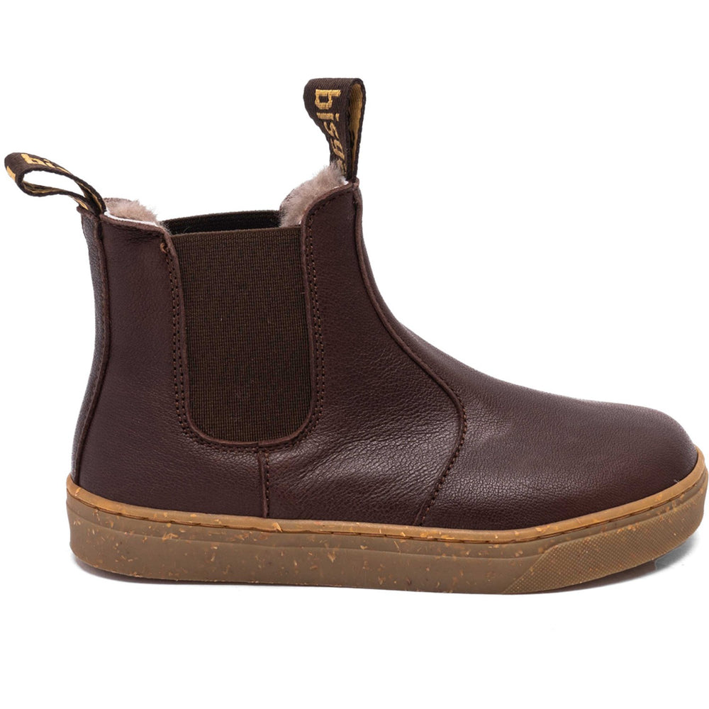 Køb Bisgaard Dark Brown Barefoot Ene Lamb Støvler
