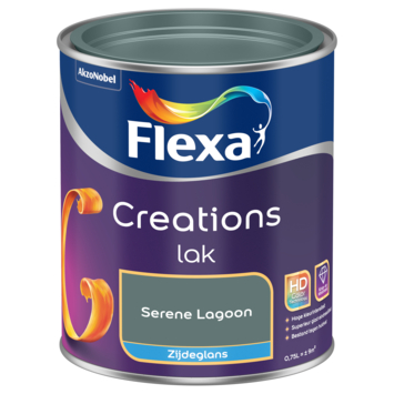 Flexa Creations binnenlak zijdeglans serene lagoon 750 ml