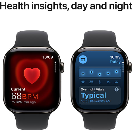 Apple Watch S10 Cell 42 mm M/L - Slate Titanium Sport Band