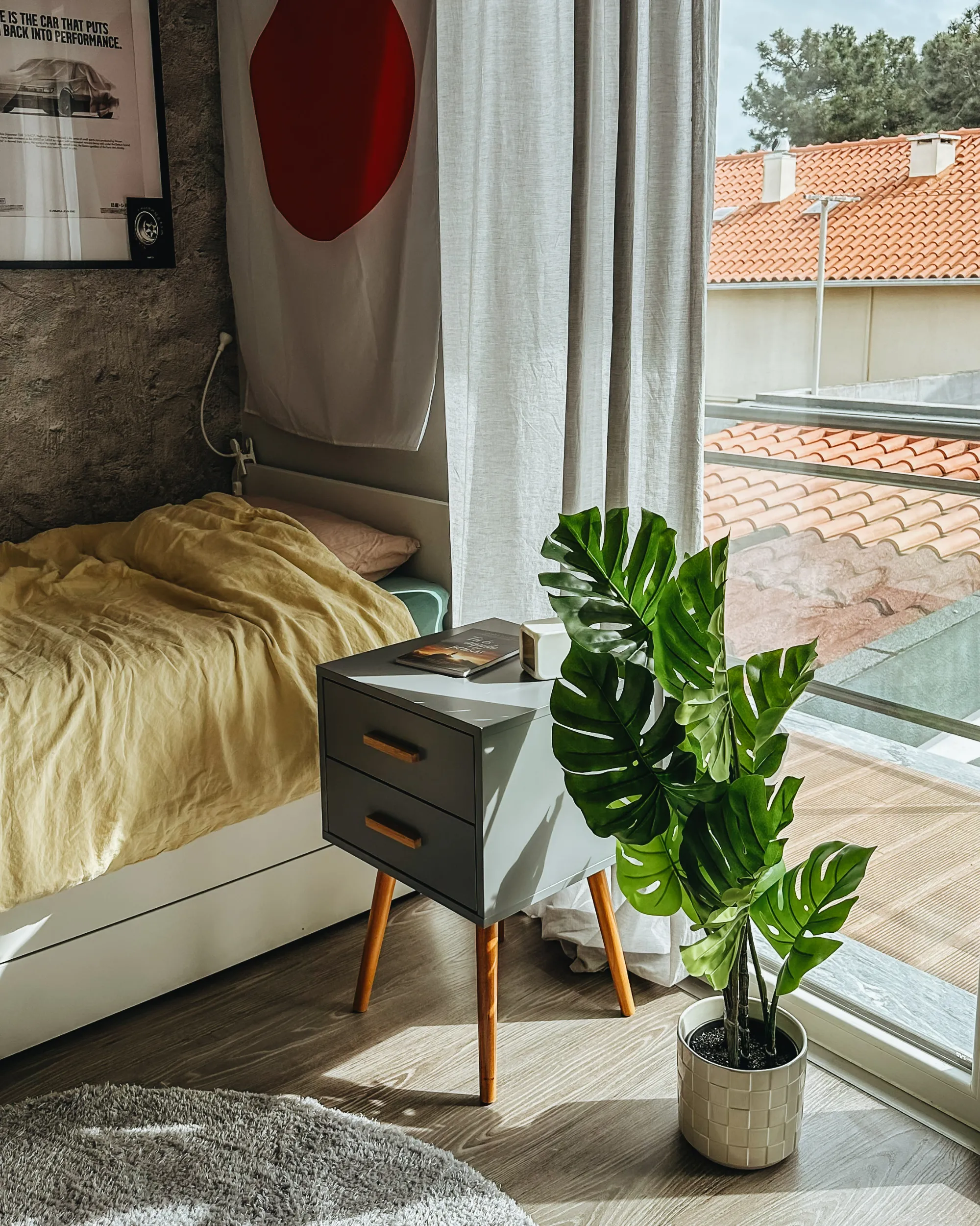 Kunstplant MONSTERA PLANT 94 cm Groen