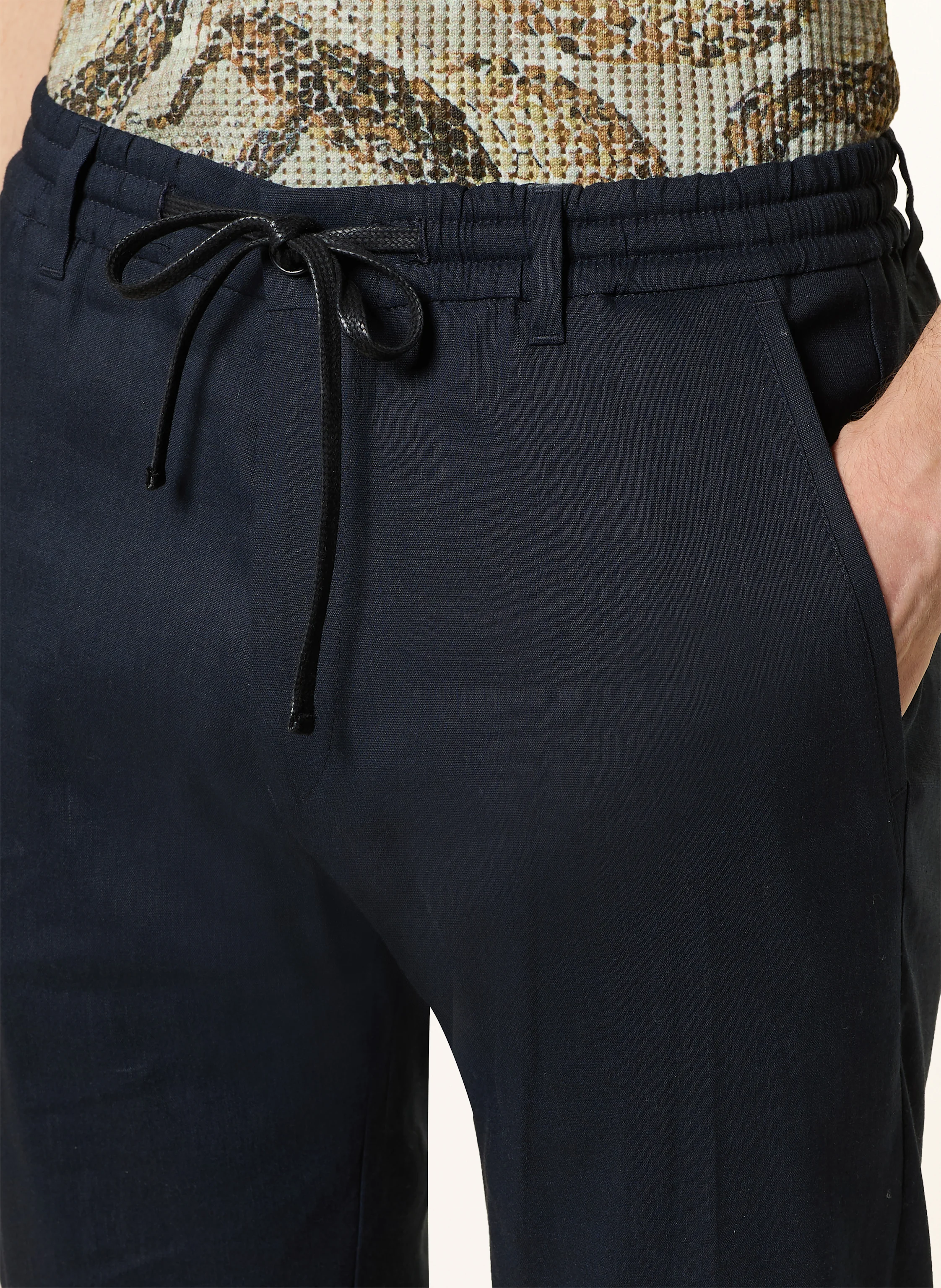 DRYKORN Hose DEGER im Jogging-Stil Regular Fit mit Leinen