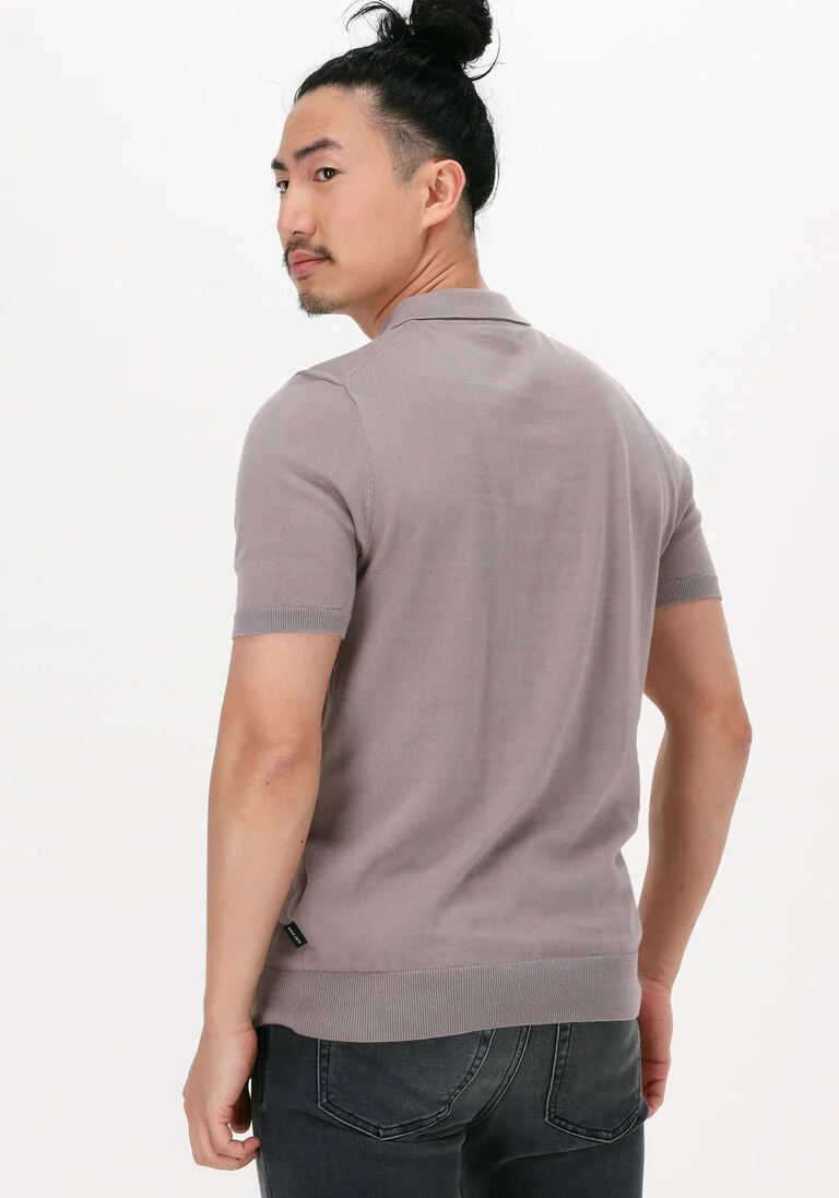 SAINT STEVE taupe saint steve polo chris
