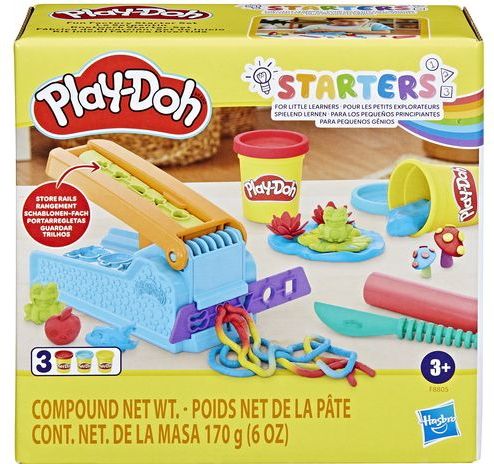 Play-Doh Fun Factory Start Set Speelset - Boetseerklei - Inclusief 3 Play-Doh potjes - Knutselen voor kinderen