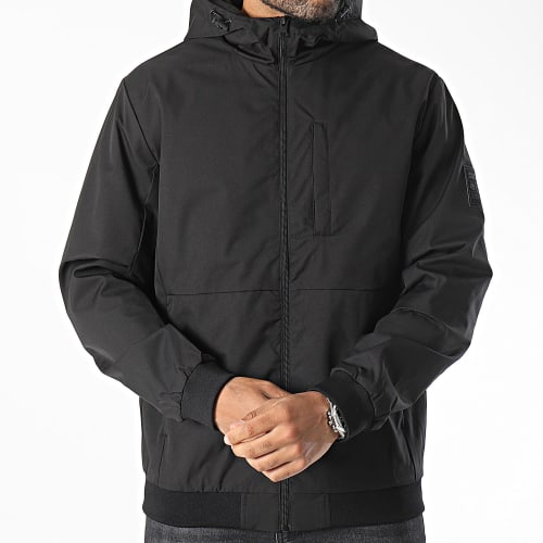 Veste Zippée Capuche Beam Noir
