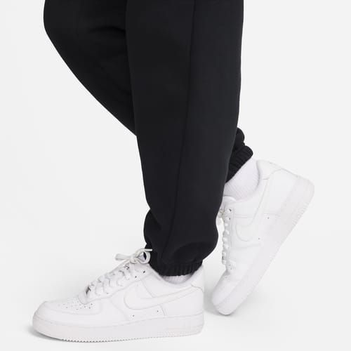 Nike Bas de Survêtement Phoenix Fleece Oversized - Noir/Blanc Cassé Femme
