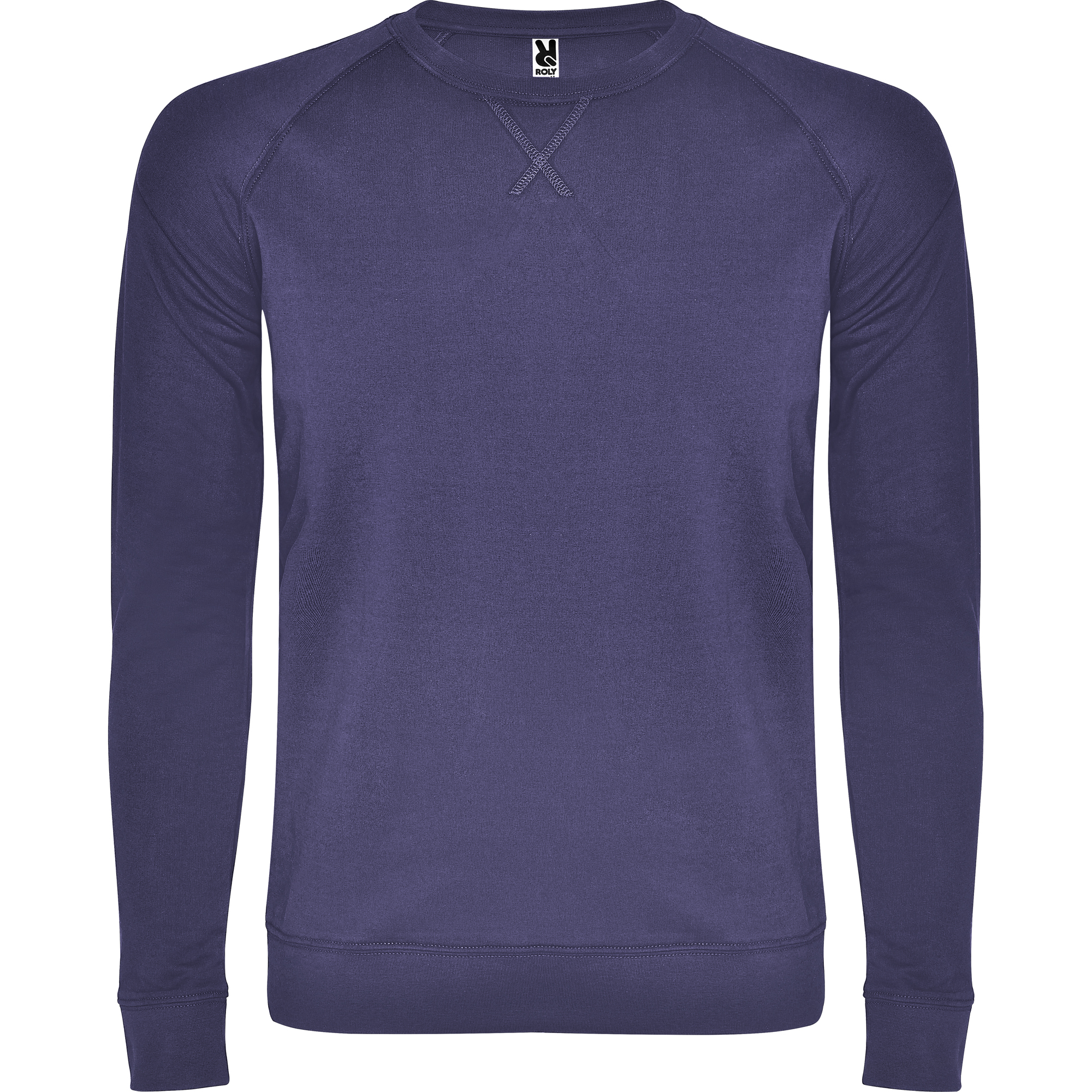 Roly SU1104 - ANNAPURNA Sweat en coton manches longues raglan