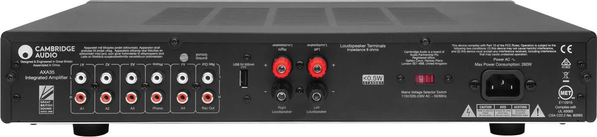 Cambridge AXA35   AXC35   AXN10 Amplis hi-fi stéréo