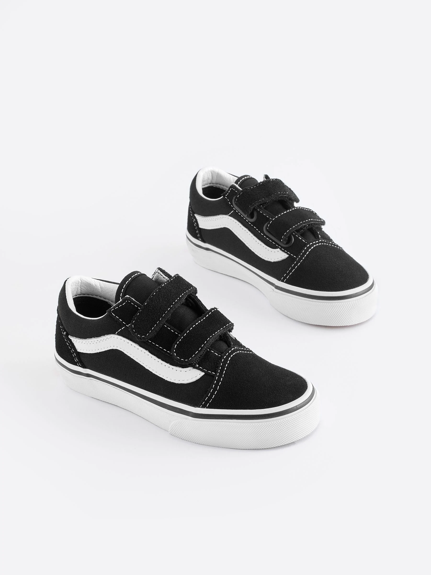 Zwart/wit - Vans Skool Trainers