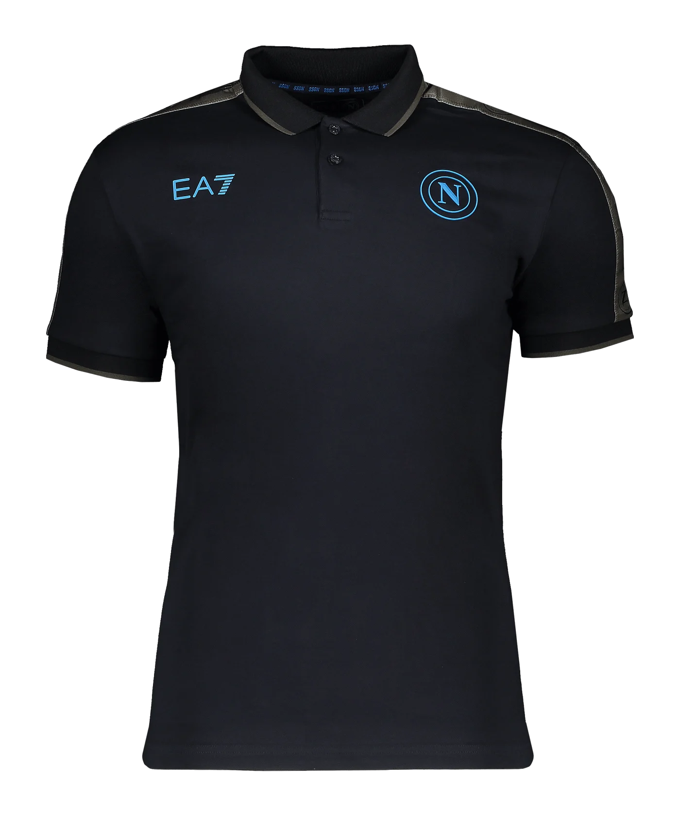 EA7 SSC Neapel Polo Blau