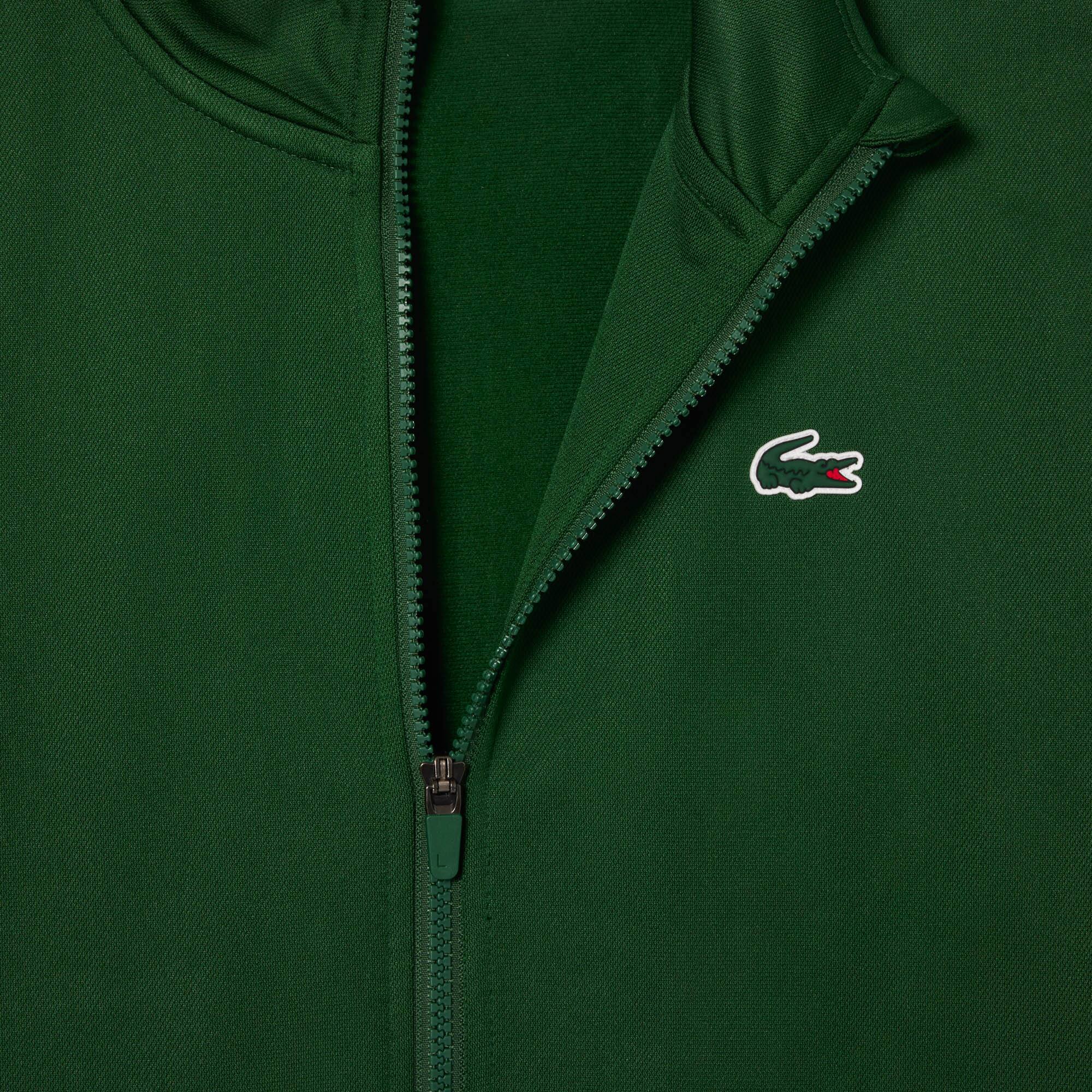 Geripptes Tennis Sweatshirt Sweatshirts - Grün - Lacoste - Herren