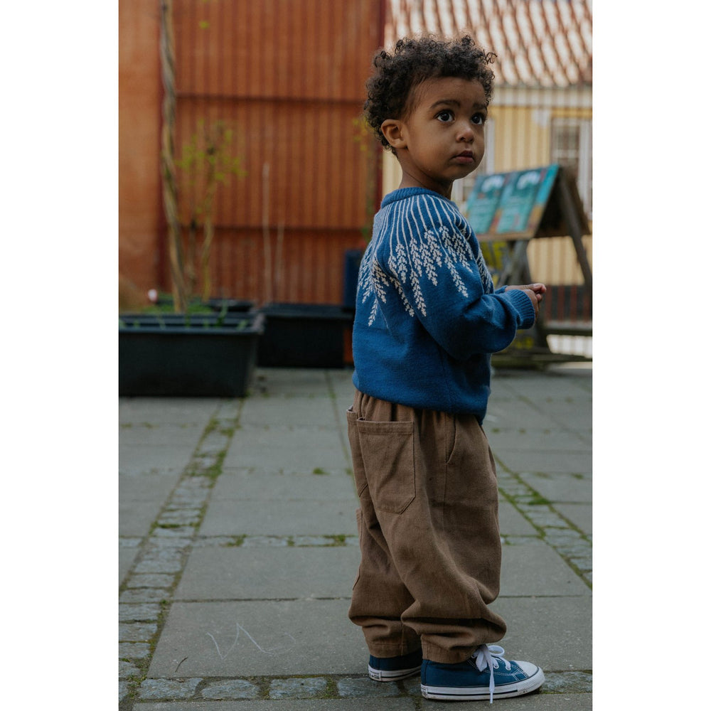 Køb Fliink Insignia Blue Alon Leaf Pullover