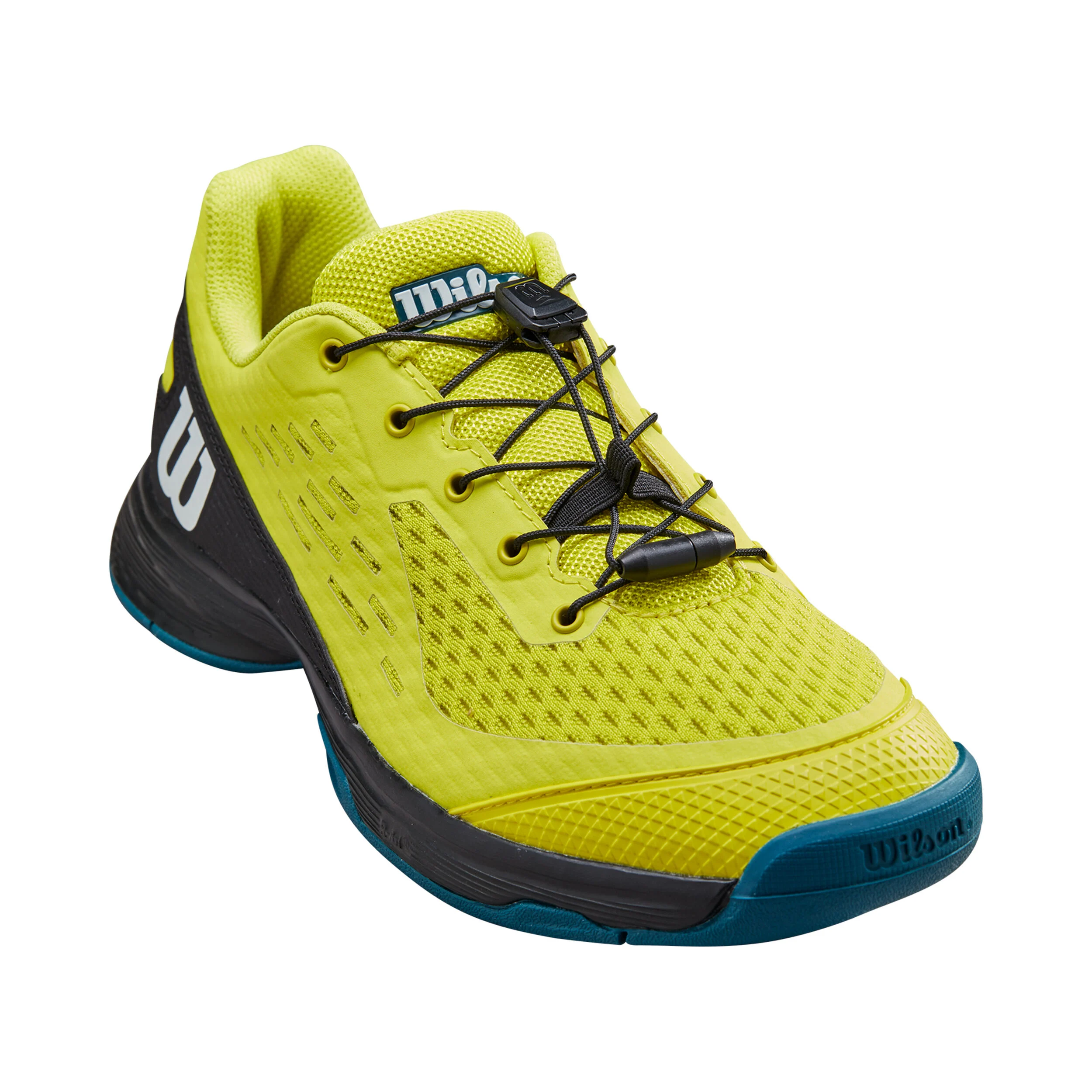 Wilson Rush Pro 4.0 Chaussures Toutes Surfaces Enfants - Jaune , Noir