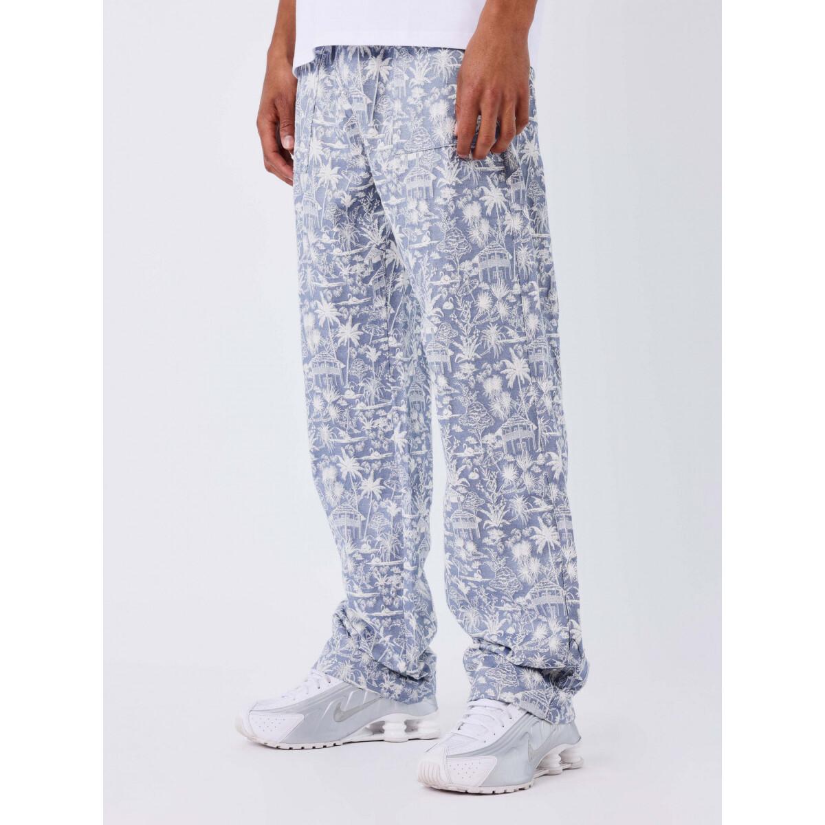 Project x Paris Broek Heren Lichtblauw/Wit