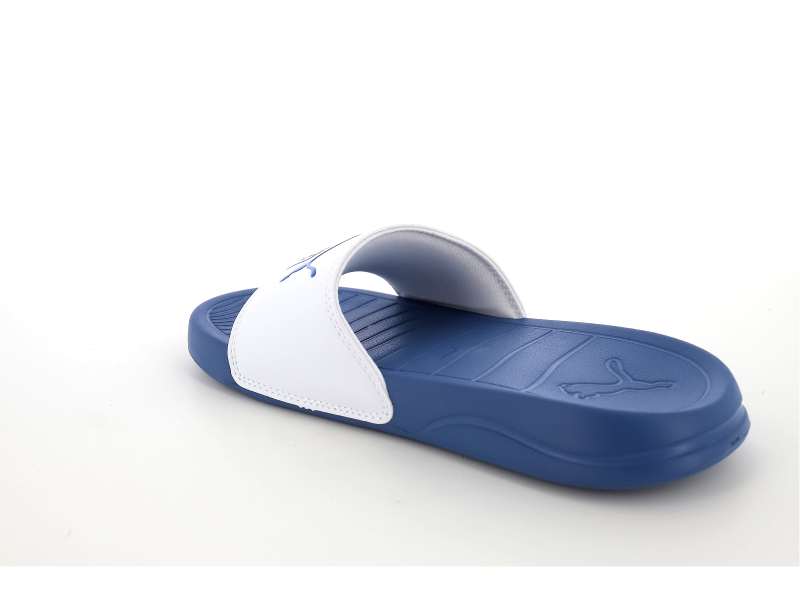 Puma-372279 Synthétique Blanc Bleu